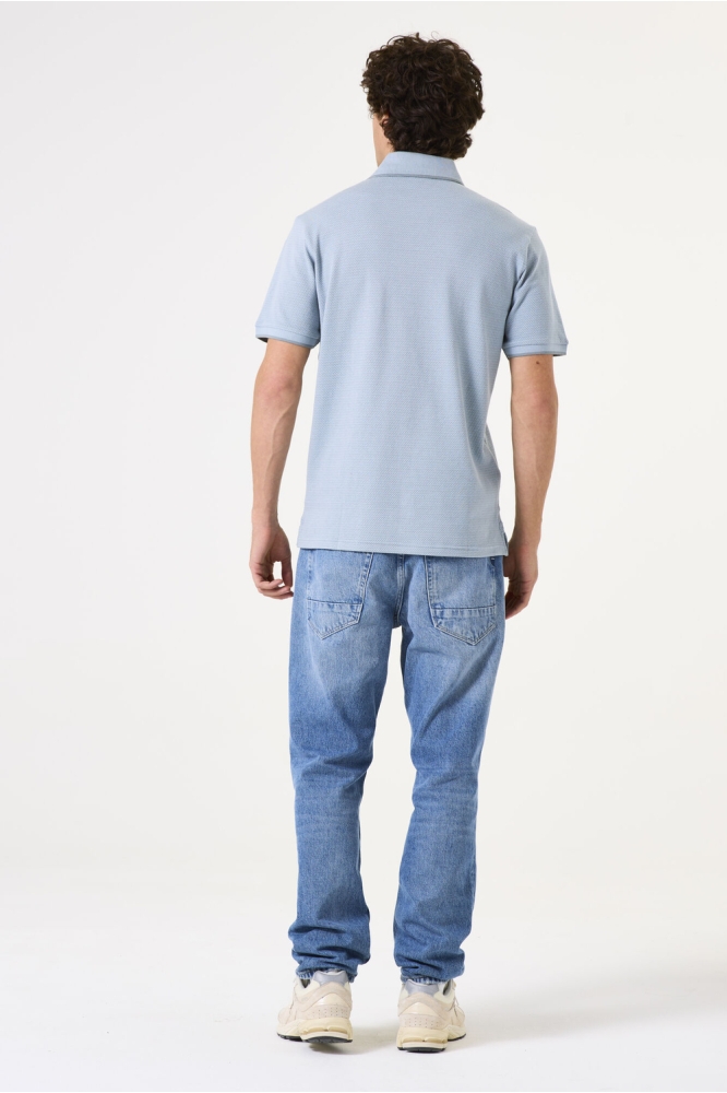 POLO D51020 DUSTY BLUE